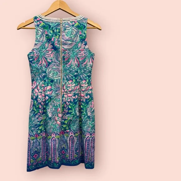 Lilly Pulitzer Gabby Stretch Shift Dress In full bloom - Picture 11 of 14